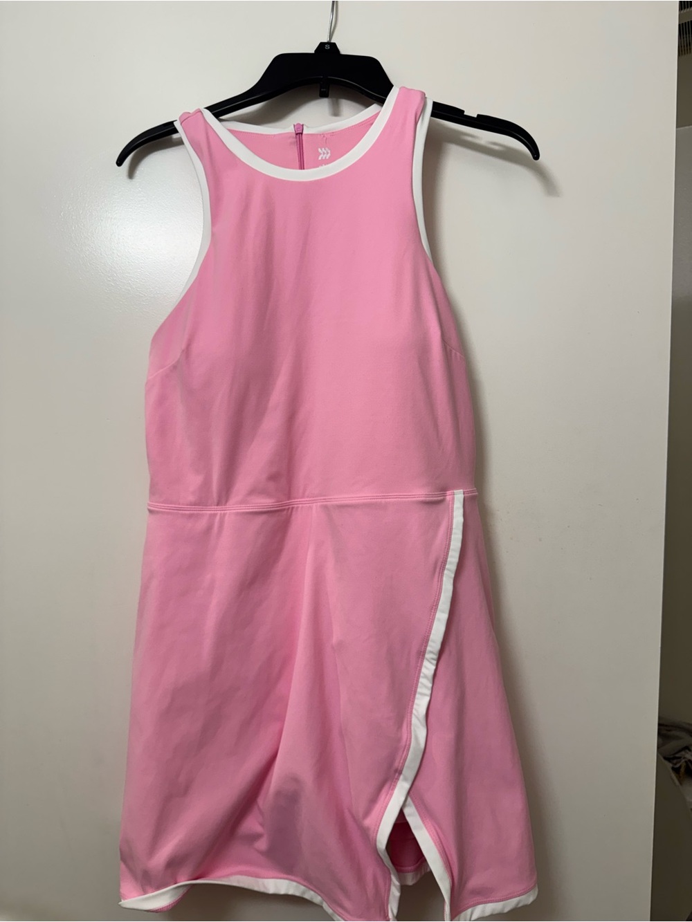 All in Motion Pink Athletic Tennis Dress Built-In Shorts Size Large